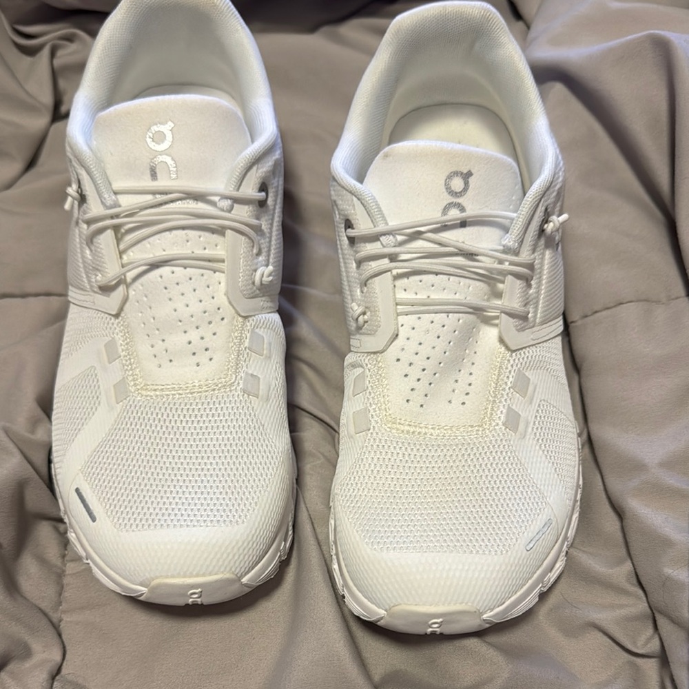 On Running White Athletic Shoes